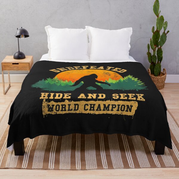 Item preview, Hide And Seek World Champion Tshirt Bigfoot Is Real designed and sold by bar4o3fm.
