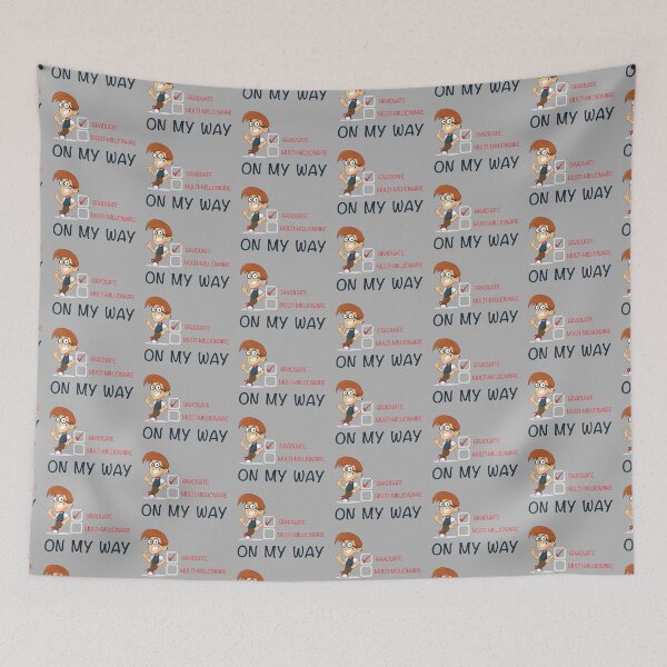 Item preview, On My Way! (on Grey) designed and sold by PawsitiveMum.