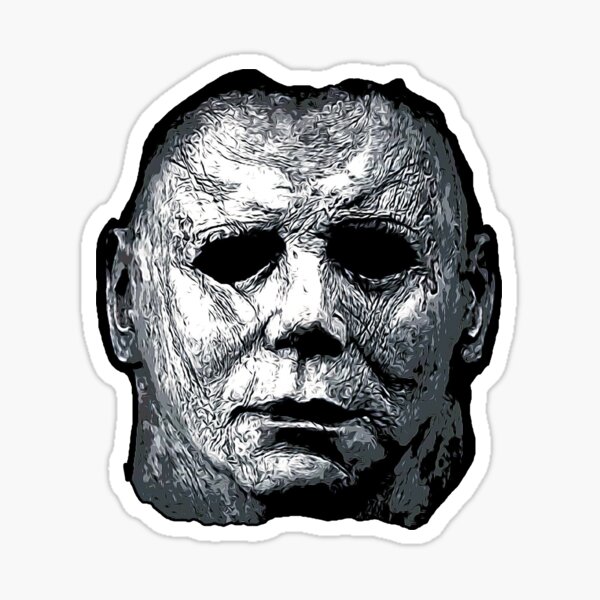 Jason Voorhees Face Sticker