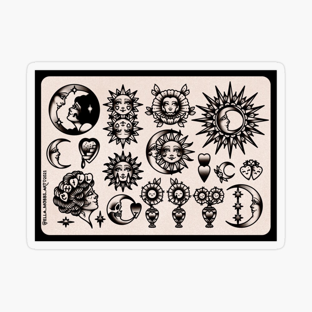 Sun and Moon Tattoos Meaning and 47 Best Design Ideas  Saved Tattoo