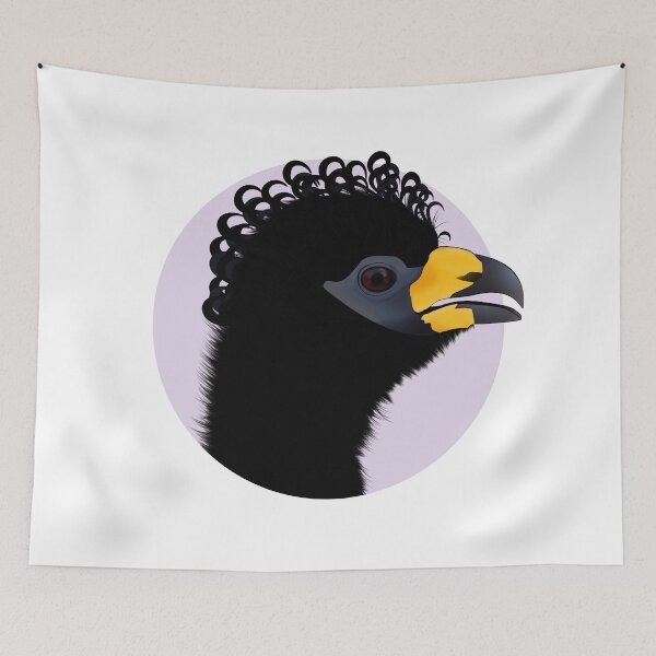 Item preview, Muitú  (Crax fasciolata) designed and sold by Diversity-illus.
