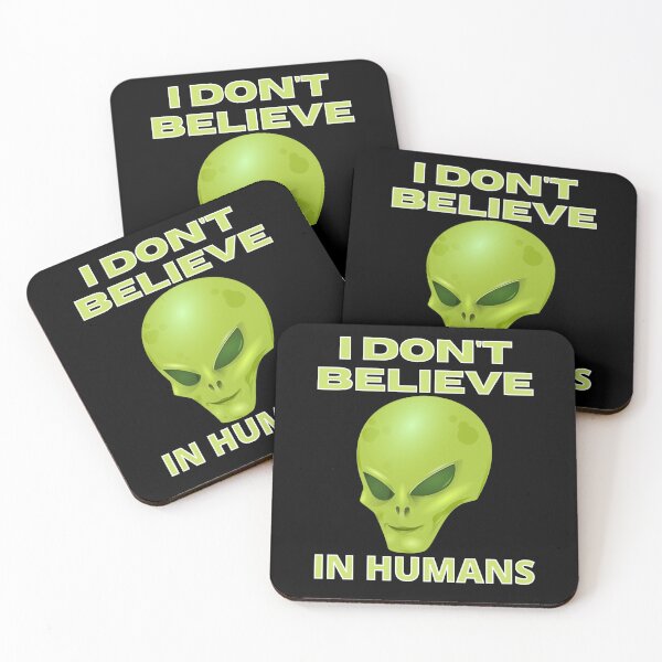 Item preview, I Don't Believe In Humans  designed and sold by RGRamsey.