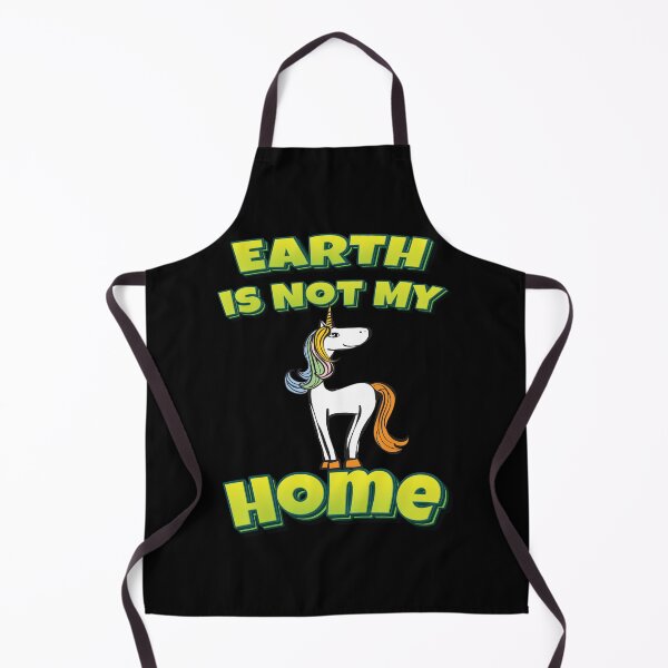 Item preview, Earth Is Not My Home Unicorn Funny Simple Alien Quote designed and sold by WordsGamersUse.