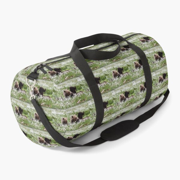 Item preview, Yoga time. Hare's-tail cottongrass and Brown bear 32 designed and sold by Jouko Lehto Photography.