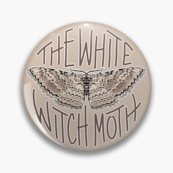 Item preview, White Witch Moth designed and sold by hellllbent.