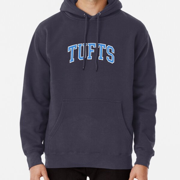 tufts - college font curved Pullover Hoodie