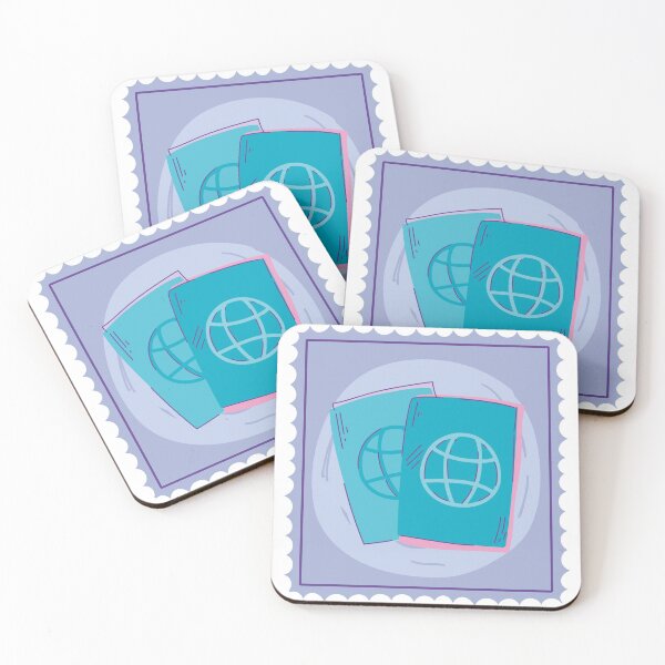 Item preview, Travel Stamp designed and sold by artmadeinheaven.