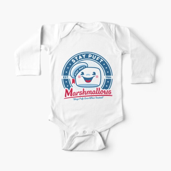 Marshmallows Long Sleeve Baby One-Piece