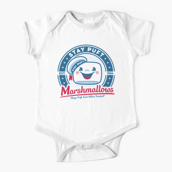 Marshmallows Short Sleeve Baby One-Piece