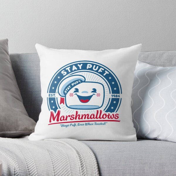 Marshmallows Throw Pillow