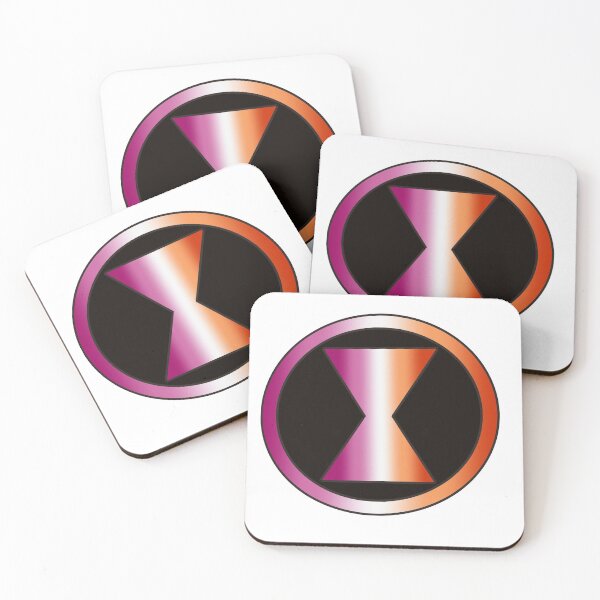 Item preview, Widow Lesbian Pride Emblem  designed and sold by Fandom-Finesse.