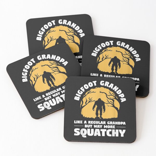 Item preview, Mens Bigfoot Grandpa Funny Retro Sasquatch Grandfather designed and sold by bar4o3fm.