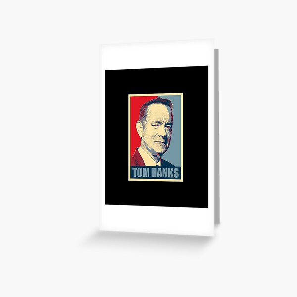 Grusskarten Tom Hanks Redbubble