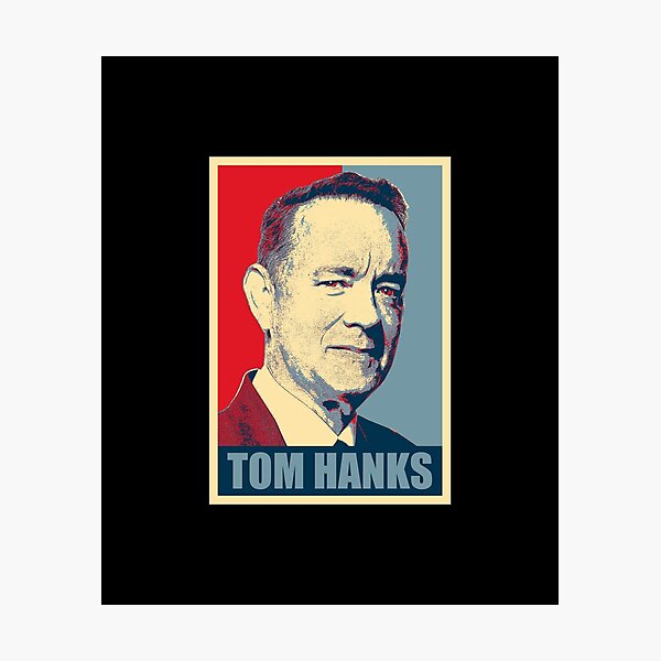 Tom Hanks Hope Photographic Print