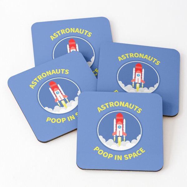 Item preview, Astronauts Poop In Space designed and sold by TreasureChestTs.
