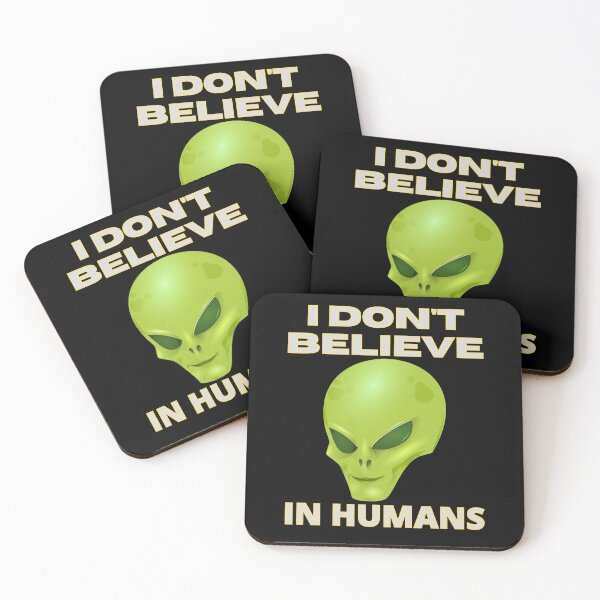Item preview, I Don't Believe In Humans  designed and sold by RGRamsey.