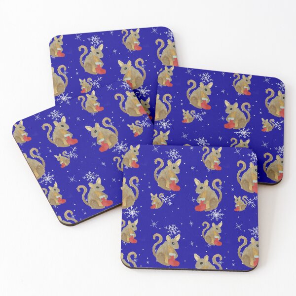 Item preview, Christmas Critters Navy designed and sold by Stinu.