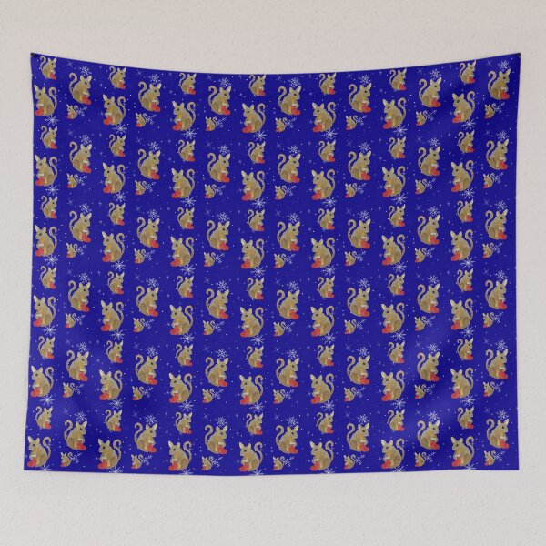 Item preview, Christmas Critters Navy designed and sold by Stinu.