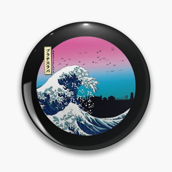 Item preview, Bratislava Kanagawa Wave 90s designed and sold by DFerraz.