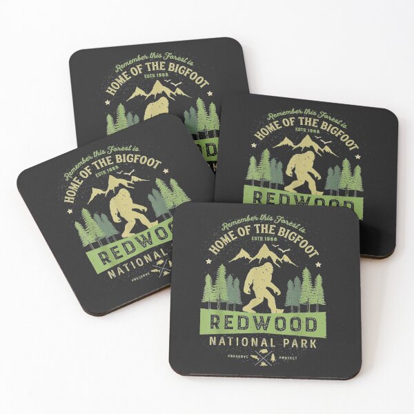 Item preview, Redwood National Park Vintage California Bigfoot designed and sold by bar4o3fm.
