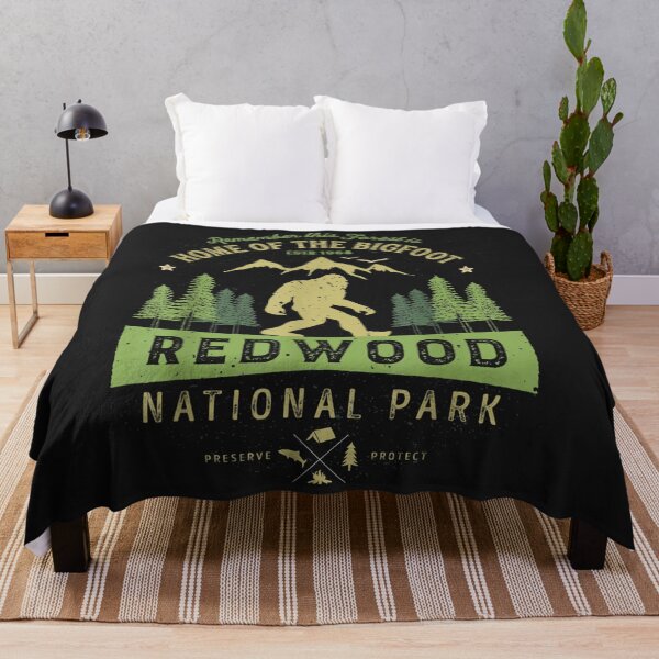 Item preview, Redwood National Park Vintage California Bigfoot designed and sold by bar4o3fm.