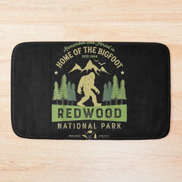 Item preview, Redwood National Park Vintage California Bigfoot designed and sold by bar4o3fm.