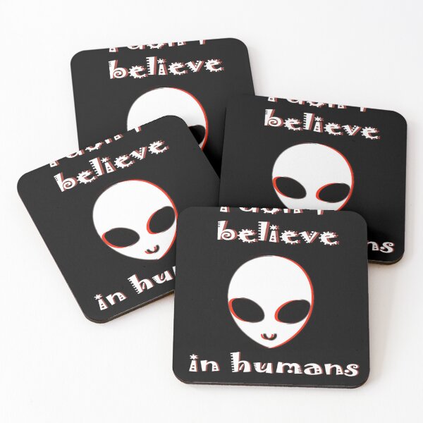 Item preview, i don't believe in humans   designed and sold by sarindu.