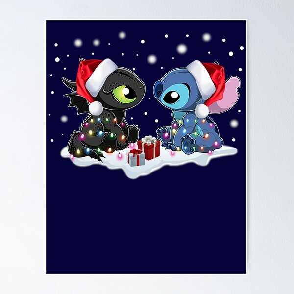 Item preview, Stitch and Toothless Santa Christmas Dad Shirt, t shirt bundle, shirt extender, t shirt mockup designed and sold by TemPiewEbb.