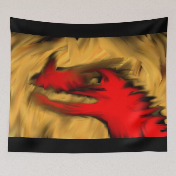 Item preview, SLAY YOUR DRAGONS_Red Dragon (with Flame) designed and sold by SelfUpgrade.