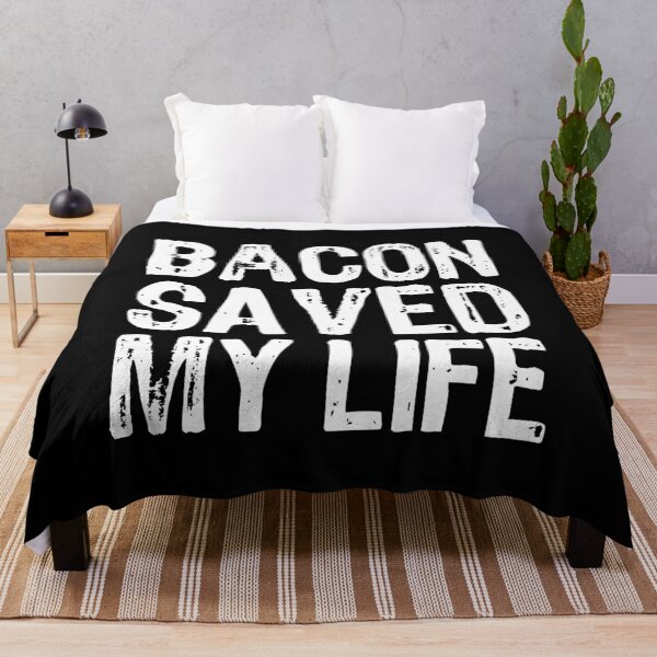 Item preview, Bacon Saved My Life designed and sold by The "I Love Everything" Shop.