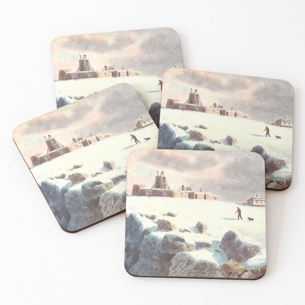 Item preview, Vintage Illustration of Ben Nevis Observatory & Hotel designed and sold by yourscotland.