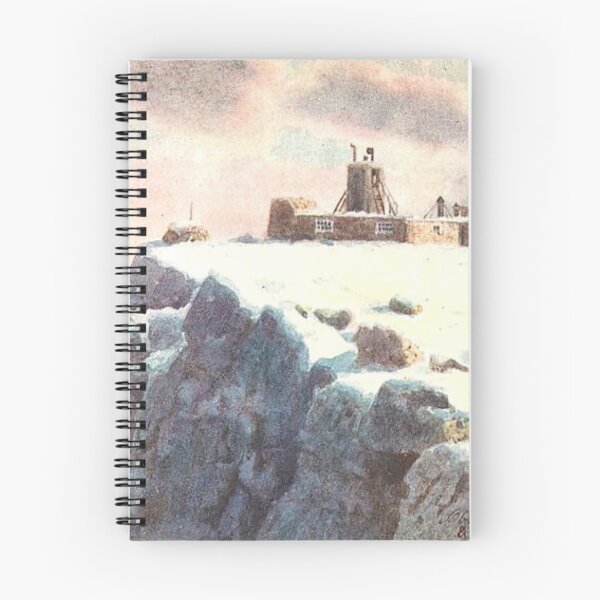 Item preview, Vintage Illustration of Ben Nevis Observatory & Hotel designed and sold by yourscotland.