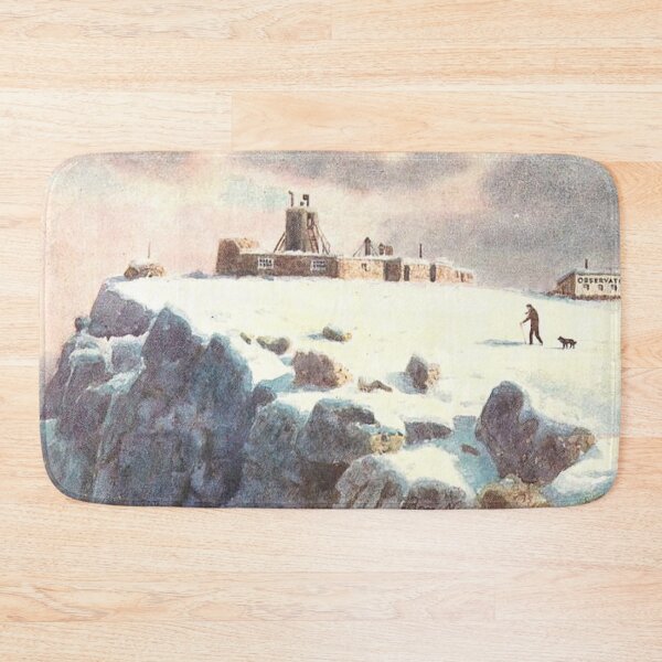 Item preview, Vintage Illustration of Ben Nevis Observatory & Hotel designed and sold by yourscotland.