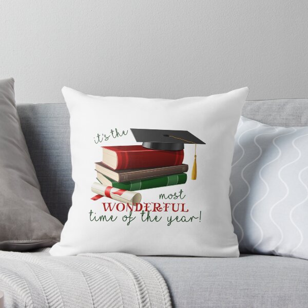 Item preview, Most Wonderful Time of the Year: Graduation! (on White) designed and sold by PawsitiveMum.