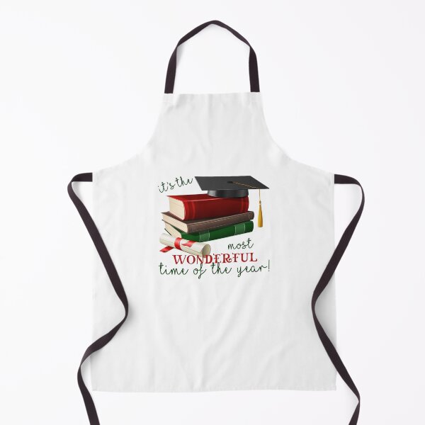 Item preview, Most Wonderful Time of the Year: Graduation! (on White) designed and sold by PawsitiveMum.