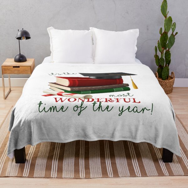 Item preview, Most Wonderful Time of the Year: Graduation! (on White) designed and sold by PawsitiveMum.