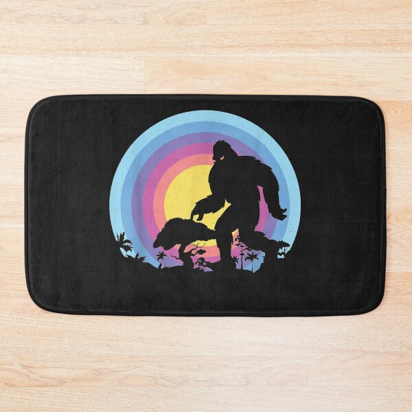 Item preview, Retro Vintage Sunset Bigfoot Silhouette Sun Believe designed and sold by bar4o3fm.