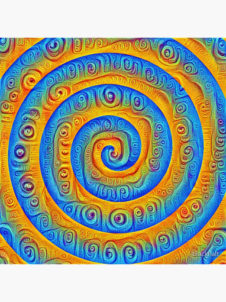 #DeepDreamed Swirl by blackhalt