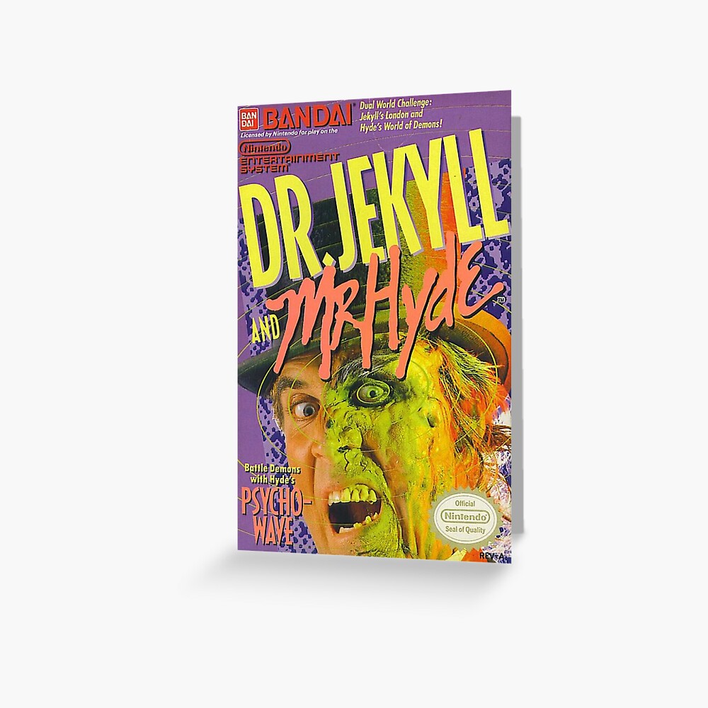 Dr Jekyll And Mr Hyde Nes Art Print By Meowgimmemunie Redbubble