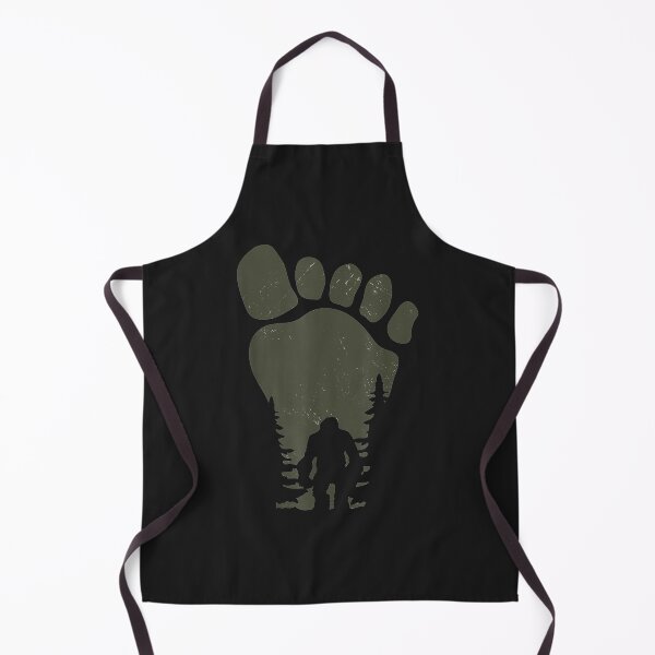 Item preview, Sasquatch Or Bigfoot In The Forest Footprint designed and sold by bar4o3fm.