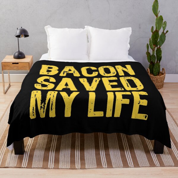 Item preview, Bacon Saved My Life designed and sold by The "I Love Everything" Shop.
