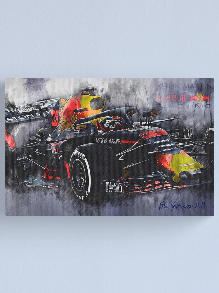 Products Red Bull F1 Racing Car - Max Verstappen 2021 - Canvas