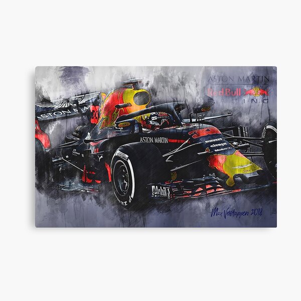 Formula 1 World Champions F1 Paintings Printed on Canvas • CanvasPaintArt