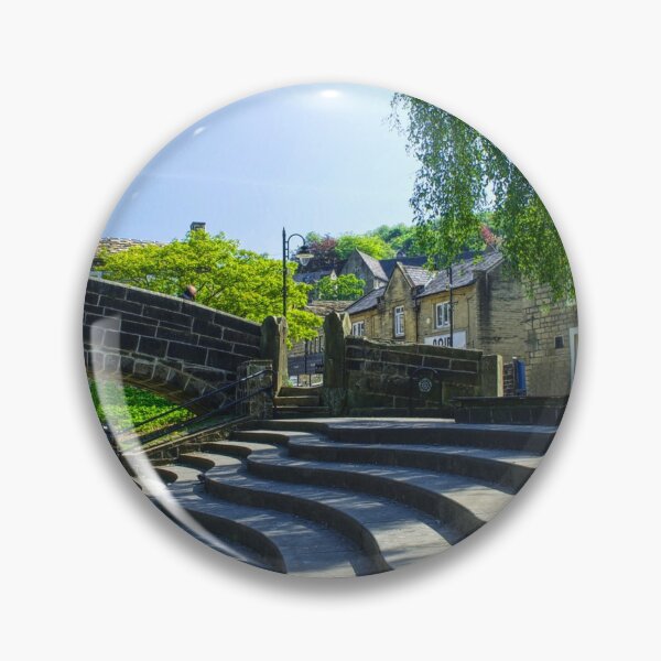 Item preview, Wavy Steps at Hebden Bridge  designed and sold by Alisonchambers2.