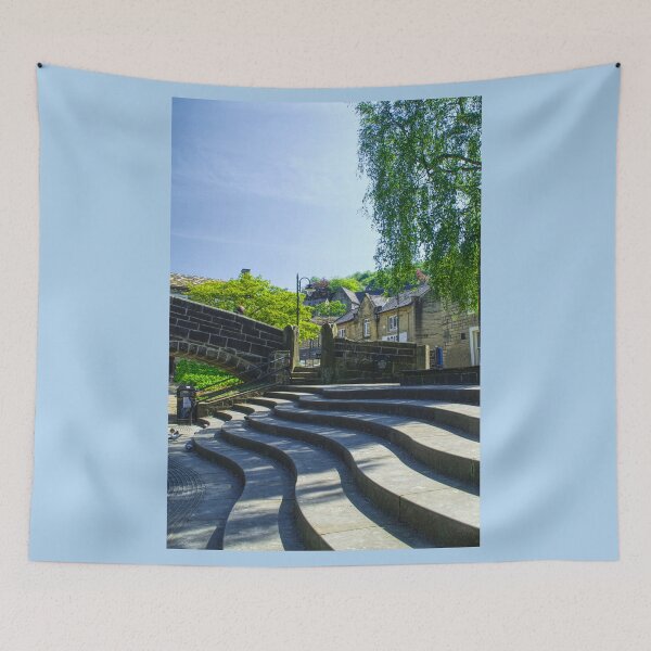 Item preview, Wavy Steps at Hebden Bridge  designed and sold by Alisonchambers2.