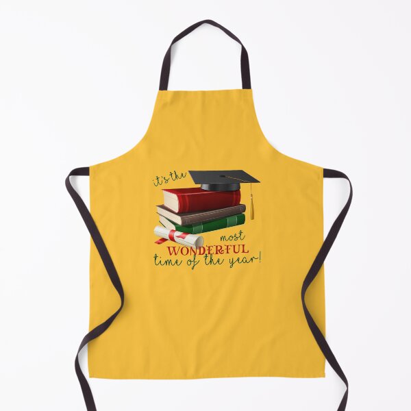 Item preview, Most Wonderful Time of the Year: Graduation! (on Yellow) designed and sold by PawsitiveMum.