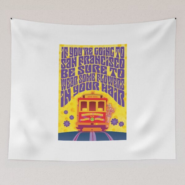 Item preview, Wear Some Flowers Cable Car designed and sold by Thomas  Tennant.