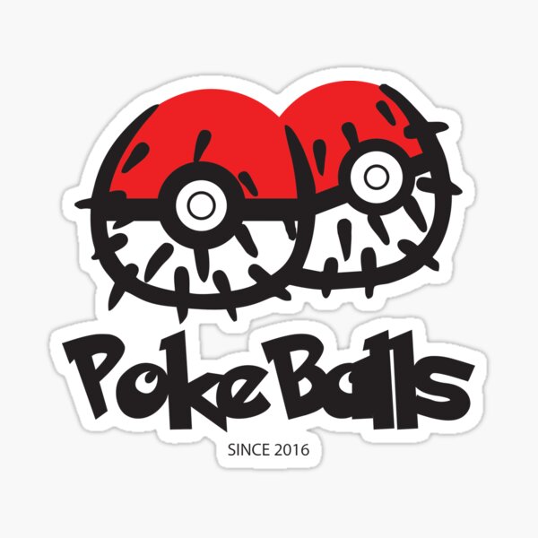 Pokeball Pokemon Sticker 8 Bit 