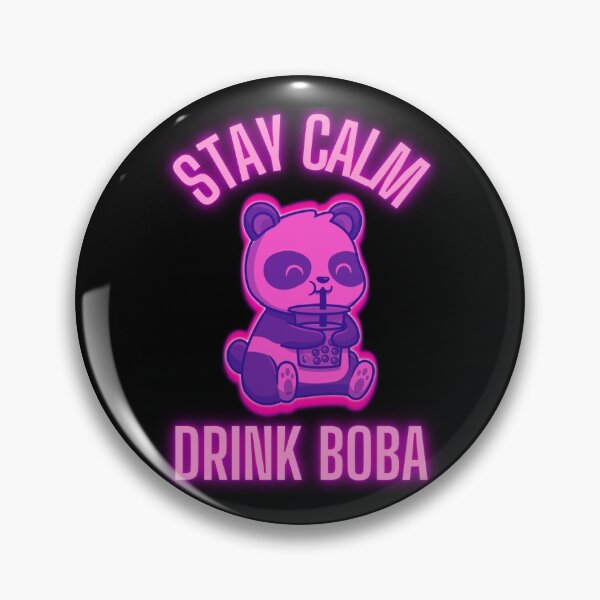 Item preview, Panda Drinking Bubble Tea   designed and sold by WoodburyLake.