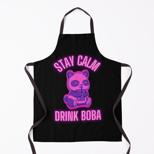 Item preview, Panda Drinking Bubble Tea designed and sold by WoodburyLake.